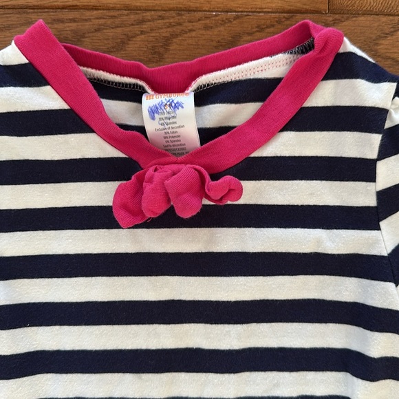 🐶  Gymboree and Okie Dokie girls 3T tee shirt bundle pink dog adorbs long sleeve - Picture 8 of 10